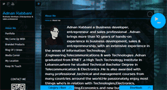 Desktop Screenshot of adnankabbani.com